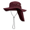 Legionnaire Wide Brim Hats Burgundy